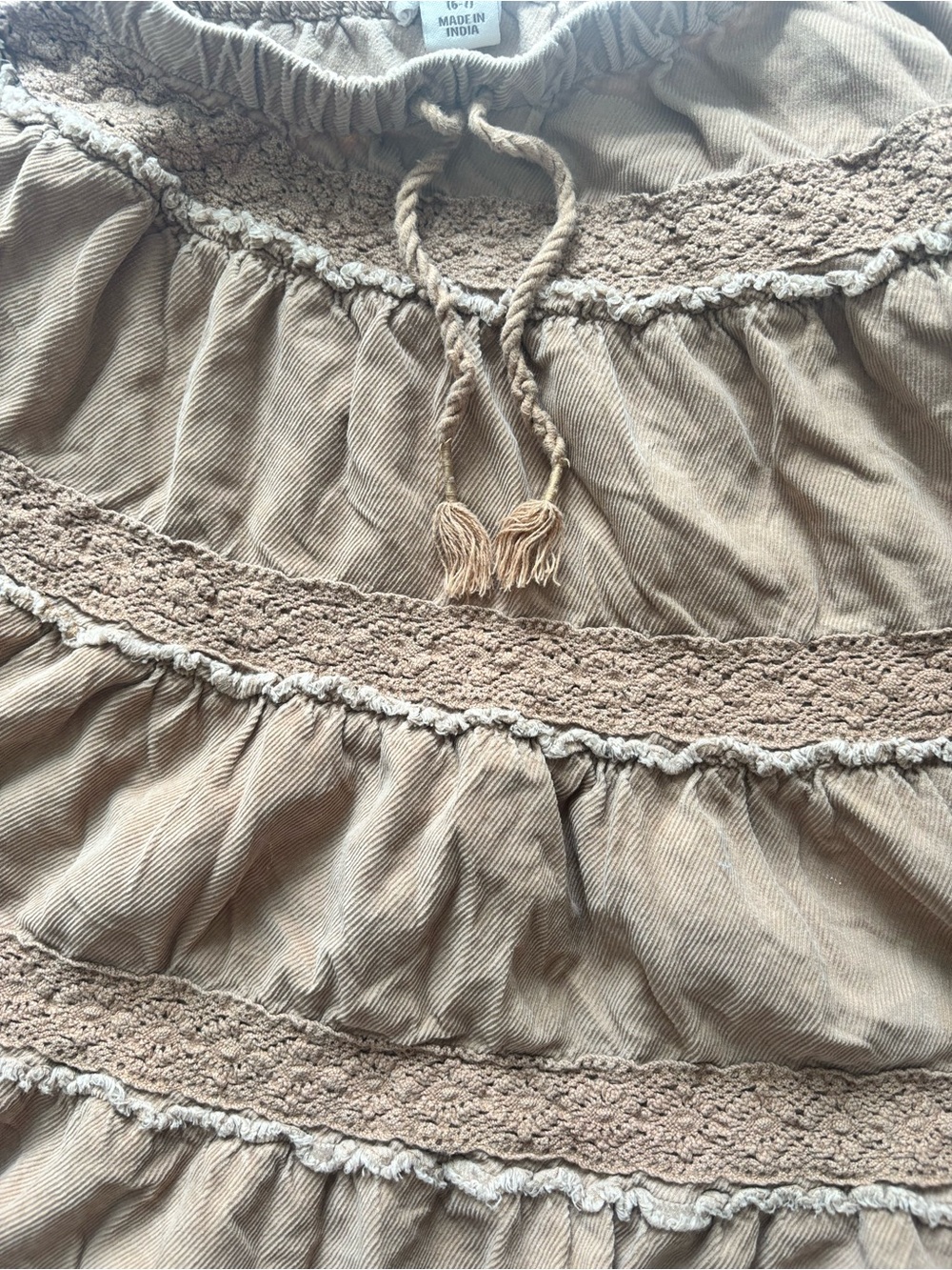 vintage gap boho midi skirt - Picture 3 of 4